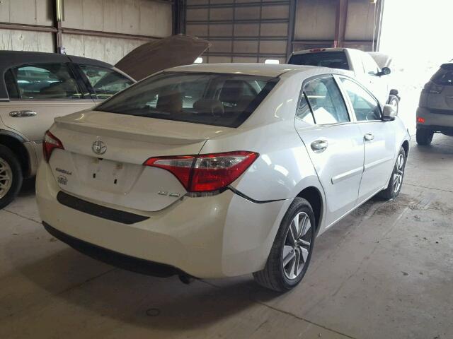 5YFBPRHE4FP194247 - 2015 TOYOTA COROLLA EC 白色 照片 4