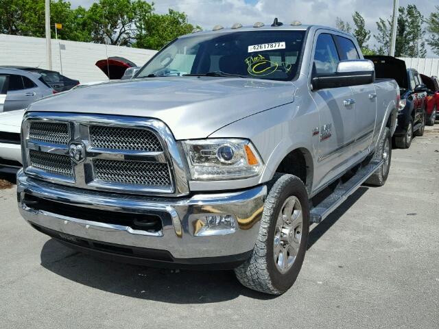 3C6UR5GJ7EG211029 - 2014 RAM 2500 LONGH GRAY photo 2