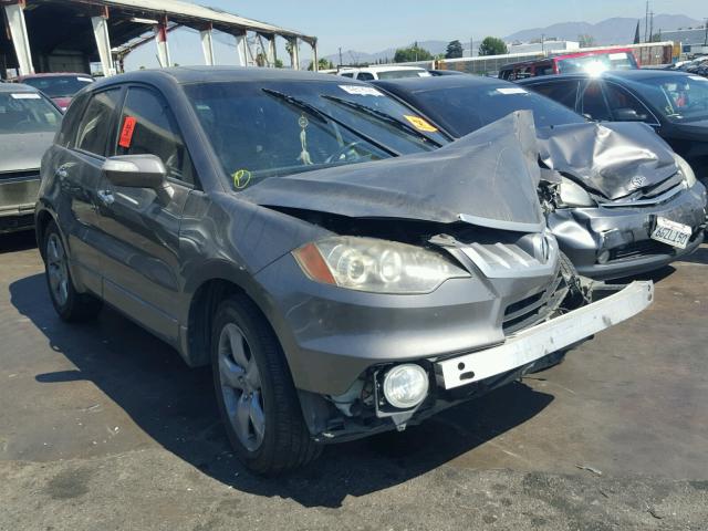 5J8TB18217A009119 - 2007 ACURA RDX GRAY photo 1