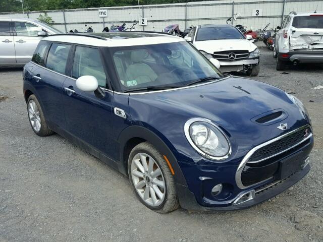 WMWLU5C52H2E82900 - 2017 MINI COOPER S C BLUE photo 1