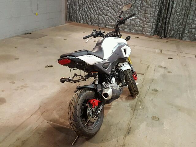 MLHJC6111H5203920 - 2017 HONDA GROM 125 WHITE photo 4