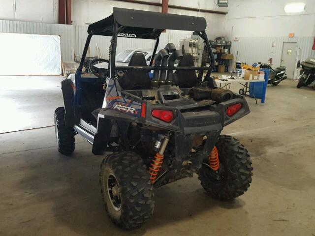 4XAVE76A0DF255323 - 2013 POLARIS RZR 800 S BLUE photo 3