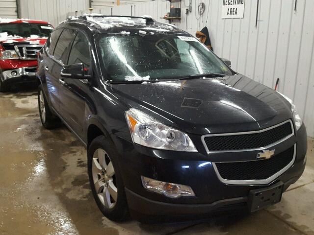 1GNKRGED6BJ395289 - 2011 CHEVROLET TRAVERSE L BLACK photo 1