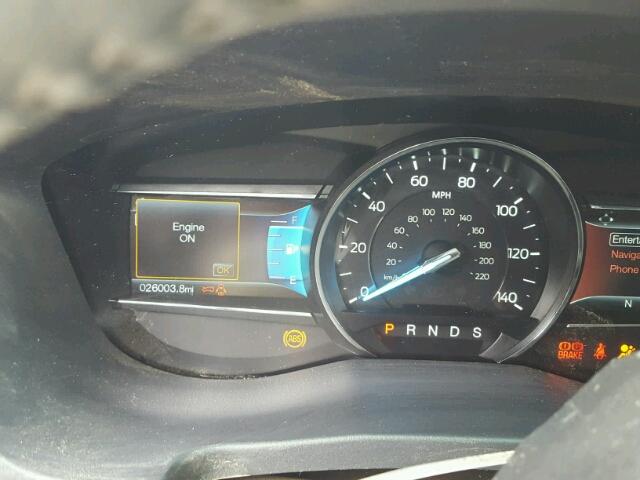 1FM5K8F82HGC70003 - 2017 FORD EXPLORER L 红色 照片 8