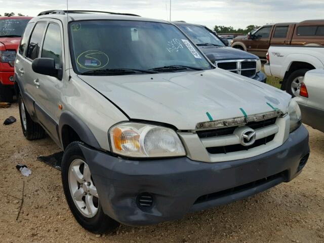 4F2YZ02Z95KM01711 - 2005 MAZDA TRIBUTE I BEIGE photo 1