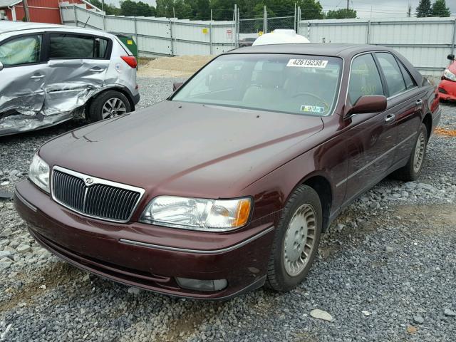 JNKBY31D0VM003628 - 1997 INFINITI Q45 BASE MAROON photo 2