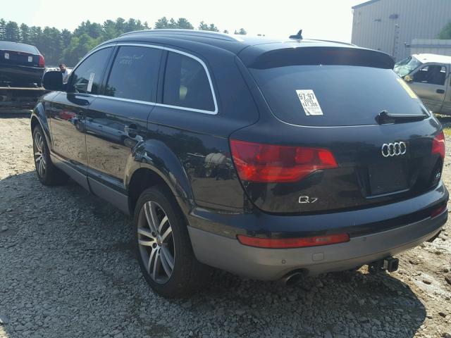 WA1AV74L39D011612 - 2009 AUDI Q7 PRESTIG BLACK photo 3