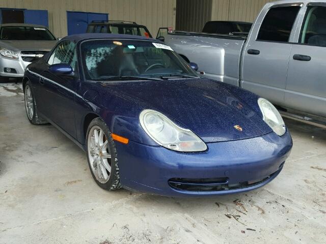 WP0CA29981S651227 - 2001 PORSCHE 911 CARRER BLUE photo 1