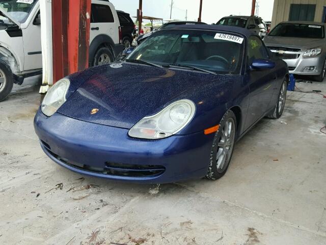 WP0CA29981S651227 - 2001 PORSCHE 911 CARRER BLUE photo 2