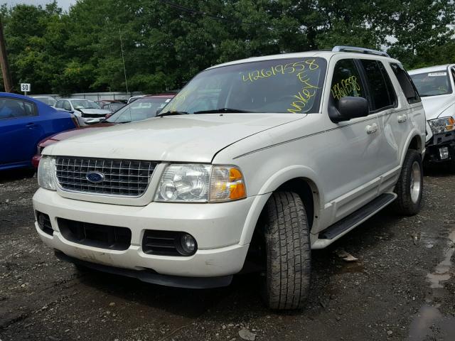 1FMDU75W83ZA67663 - 2003 FORD EXPLORER L WHITE photo 2