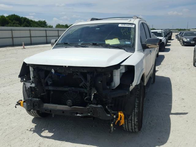 5N1BA0NF1EN611423 - 2014 NISSAN ARMADA PLA WHITE photo 2