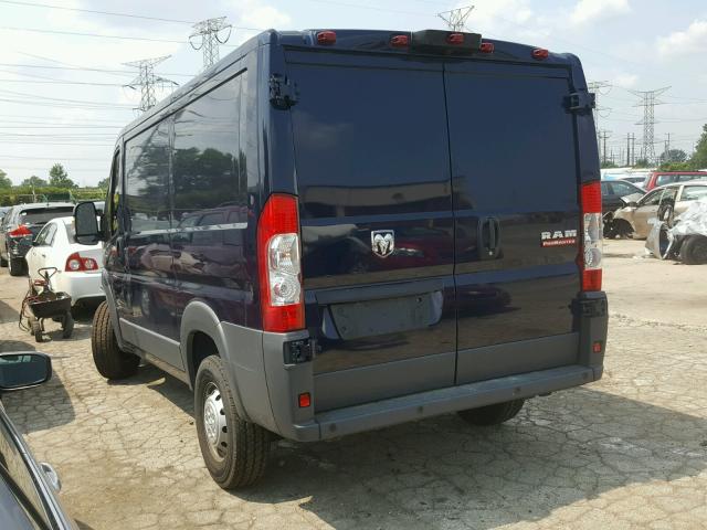 3C6TRVNG3HE512254 - 2017 RAM PROMASTER Mavi foto 3