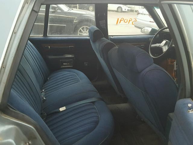 1G1BN51H1HX162081 - 1987 CHEVROLET CAPRICE CL 蓝色 照片 6