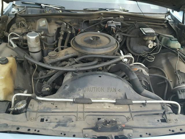 1G1BN51H1HX162081 - 1987 CHEVROLET CAPRICE CL 蓝色 照片 7