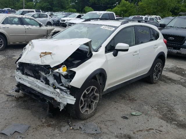 JF2GPABC9H8218394 - 2017 SUBARU CROSSTREK WHITE photo 2