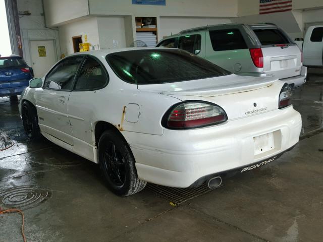 1G2WP1213WF226304 - 1998 PONTIAC GRAND PRIX თეთრი ფოტო 3