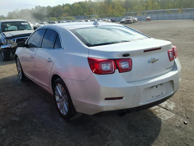 1G11H5SA1DU123152 - 2013 CHEVROLET MALIBU LTZ WHITE photo 3