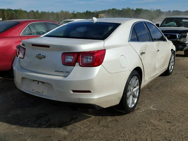 1G11H5SA1DU123152 - 2013 CHEVROLET MALIBU LTZ WHITE photo 4