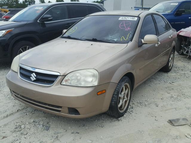 KL5JD56Z77K602670 - 2007 SUZUKI FORENZA BA GOLD photo 2