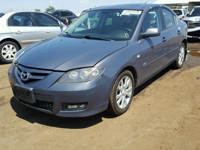 JM1BK323271605900 - 2007 MAZDA 3 S CHARCOAL photo 2