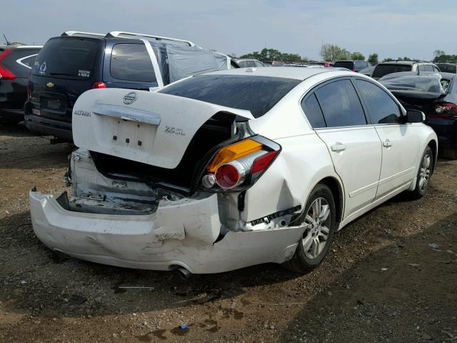 1N4AL2APXBN438880 - 2011 NISSAN ALTIMA WHITE photo 4