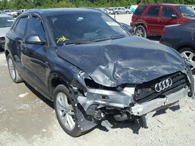 WA1BCCFS8JR003343 - 2018 AUDI Q3 PREMIUM GRAY photo 1