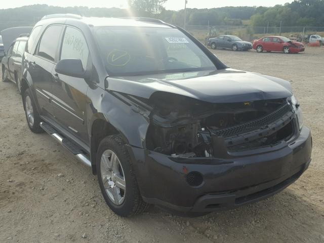 2CNDL43F286314943 - 2008 CHEVROLET EQUINOX LT BLACK photo 1