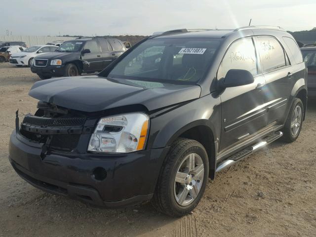 2CNDL43F286314943 - 2008 CHEVROLET EQUINOX LT BLACK photo 2