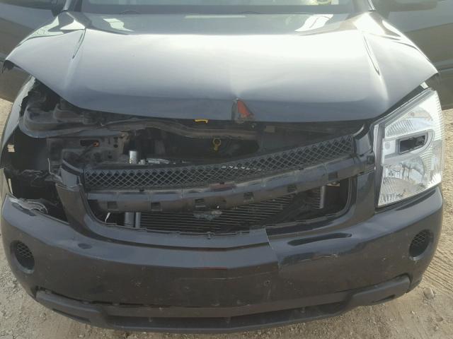 2CNDL43F286314943 - 2008 CHEVROLET EQUINOX LT BLACK photo 7