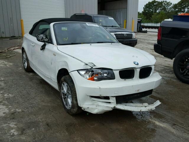 WBAUL7C53AVJ78169 - 2010 BMW 128 I WHITE photo 1