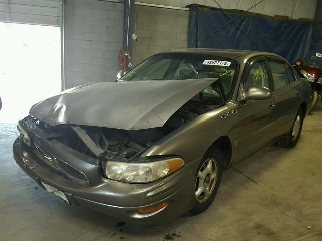 1G4HP54K1YU129081 - 2000 BUICK LESABRE CU BEIGE photo 2