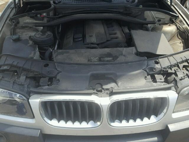 WBXPA73434WC40011 - 2004 BMW X3 2.5I SILVER photo 7