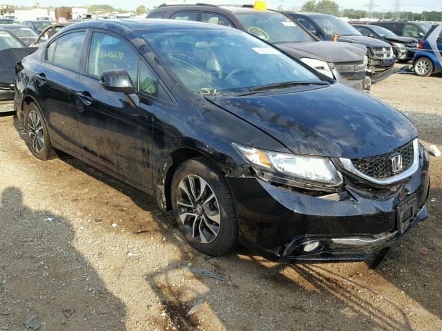 19XFB2F94DE088134 - 2013 HONDA CIVIC BLACK photo 1