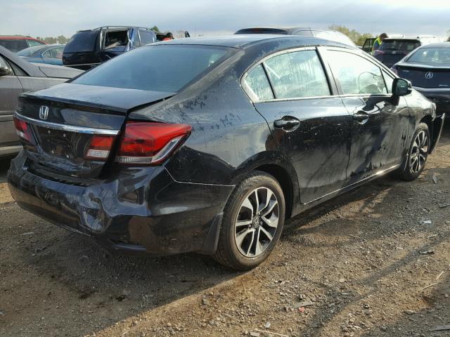 19XFB2F94DE088134 - 2013 HONDA CIVIC BLACK photo 4