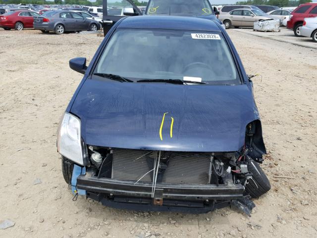 3N1AB6AP5CL705402 - 2012 NISSAN SENTRA 2.0 BLUE photo 7