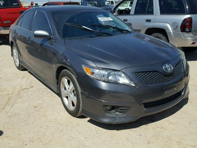 4T1BK3EK8BU128377 - 2011 TOYOTA CAMRY GRAY photo 1