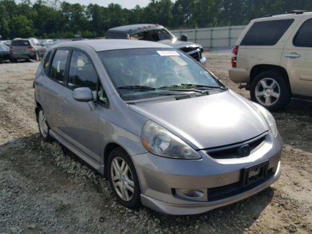 JHMGD38647S024747 - 2007 HONDA FIT S 灰色 照片 1
