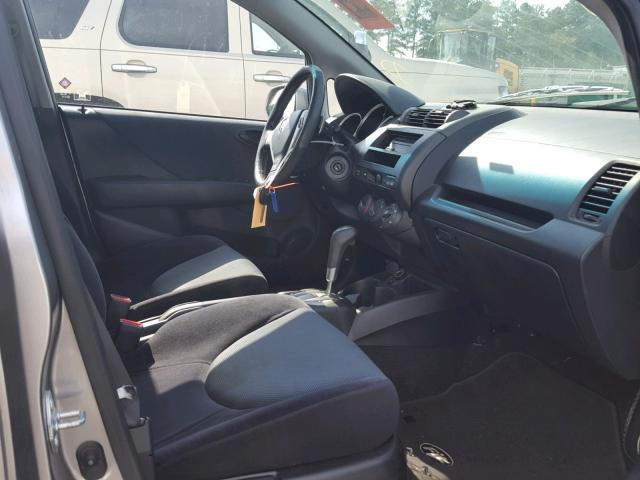JHMGD38647S024747 - 2007 HONDA FIT S 灰色 照片 5