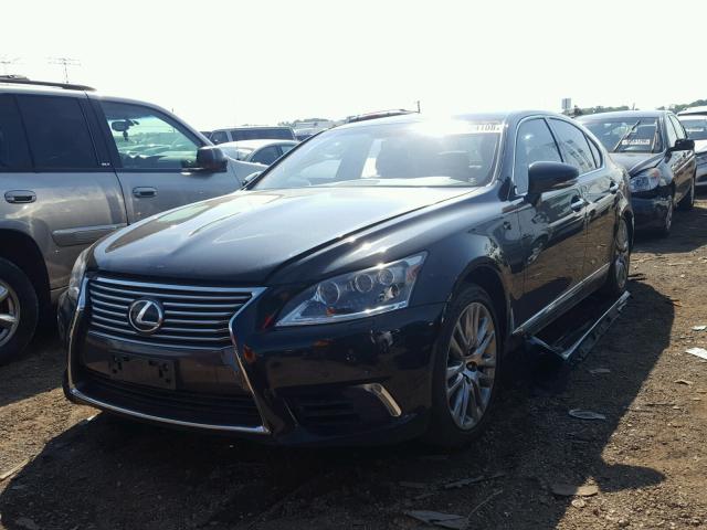 JTHCL1EF2E5020105 - 2014 LEXUS LS 460 BLACK photo 2