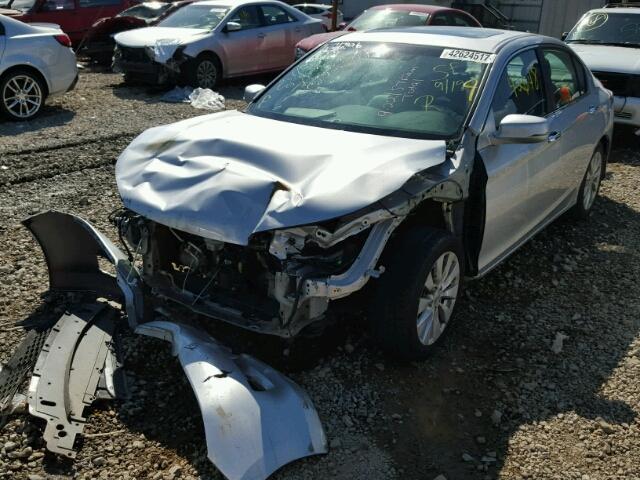1HGCR2F83DA119285 - 2013 HONDA ACCORD EXL SILVER photo 9
