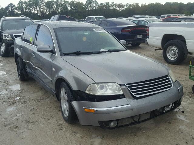 WVWTH63BX3P381440 - 2003 VOLKSWAGEN PASSAT GLX GRAY photo 1