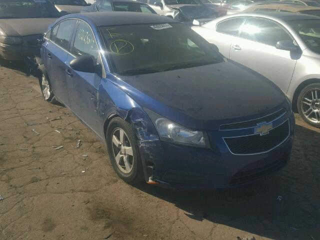 1G1PC5SH9C7323375 - 2012 CHEVROLET CRUZE LS BLUE photo 1