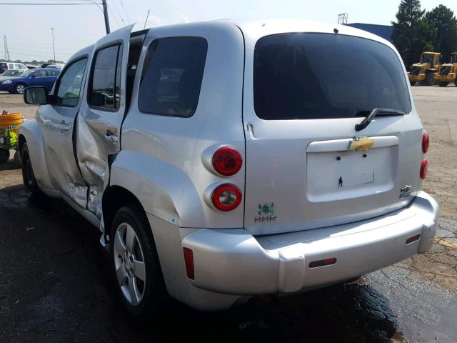 3GNBAADB2AS521407 - 2010 CHEVROLET HHR LS SILVER photo 3