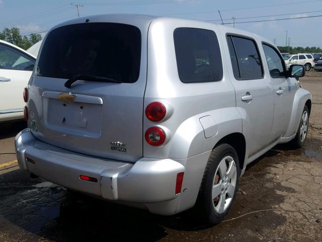 3GNBAADB2AS521407 - 2010 CHEVROLET HHR LS SILVER photo 4
