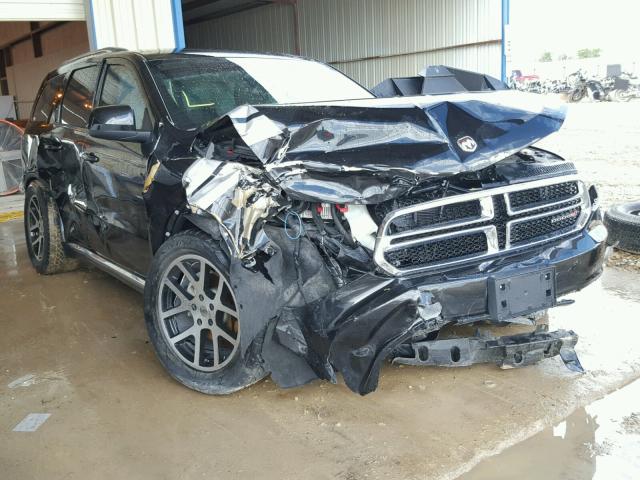 1C4RDHAGXFC176485 - 2015 DODGE DURANGO BLACK photo 1