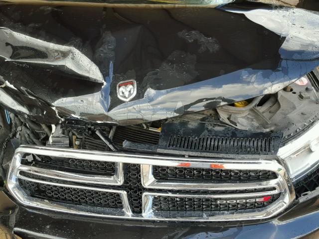 1C4RDHAGXFC176485 - 2015 DODGE DURANGO BLACK photo 7