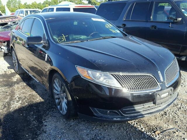 1LNHL9DK5DG607272 - 2013 LINCOLN MKS BLACK photo 1