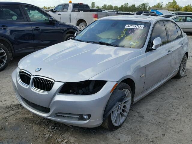 WBAPN7C51BF184068 - 2011 BMW 335 D SILVER photo 2