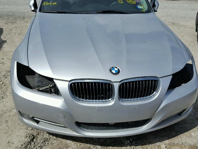 WBAPN7C51BF184068 - 2011 BMW 335 D SILVER photo 7