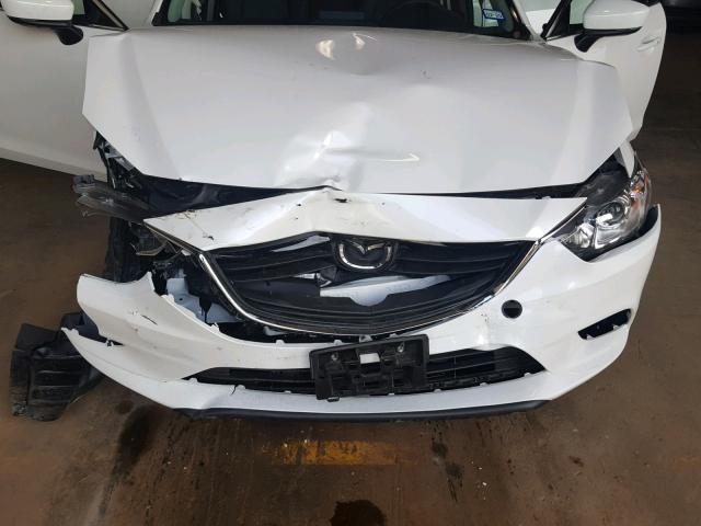 JM1GL1V56H1155951 - 2017 MAZDA 6 TOURING WHITE photo 7